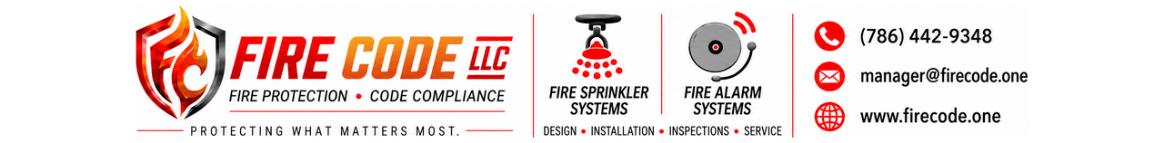 Banner de Fire Code LLC