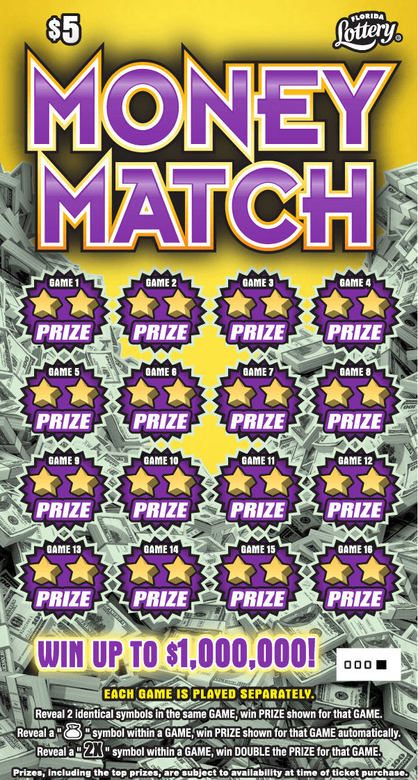 MONEY MATCH: boleto de raspadito