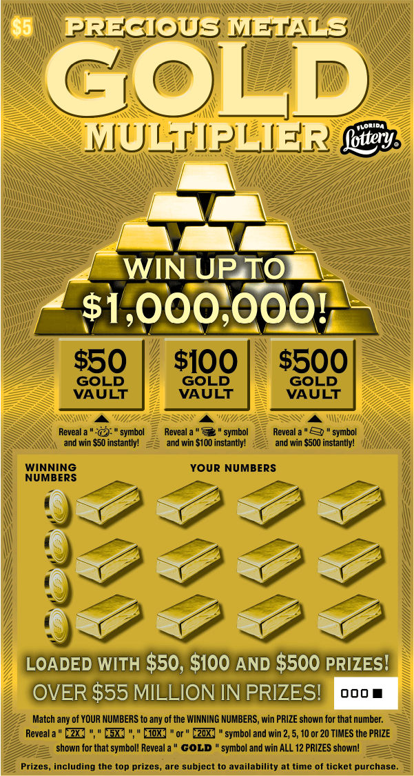 PRECIOUS METALS GOLD MULTIPLIE: boleto de raspadito