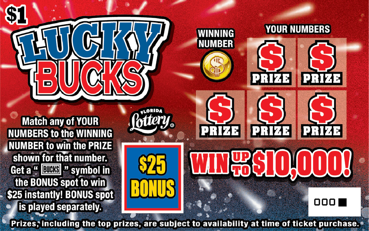 LUCKY BUCKS: boleto de raspadito