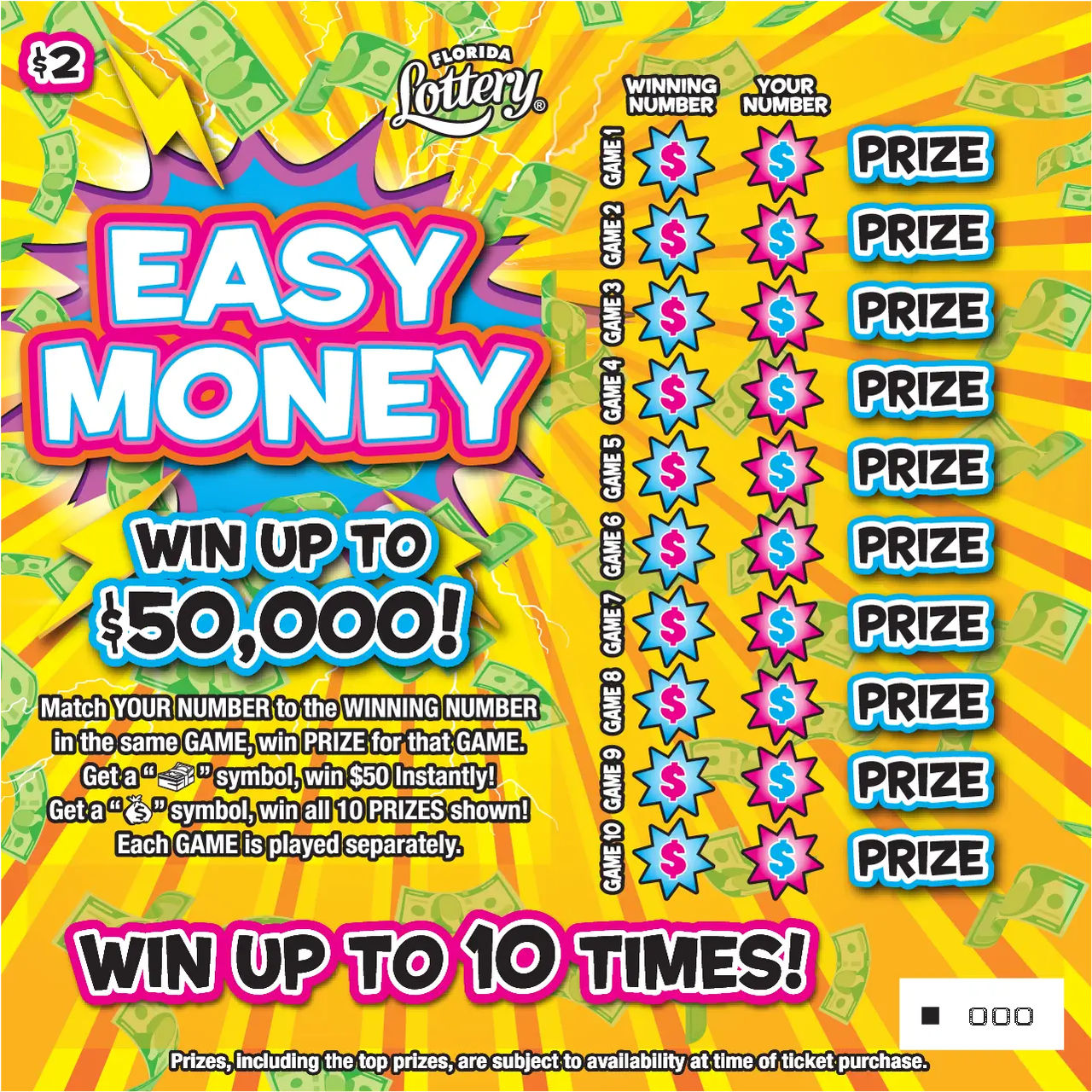 EASY MONEY: boleto de raspadito